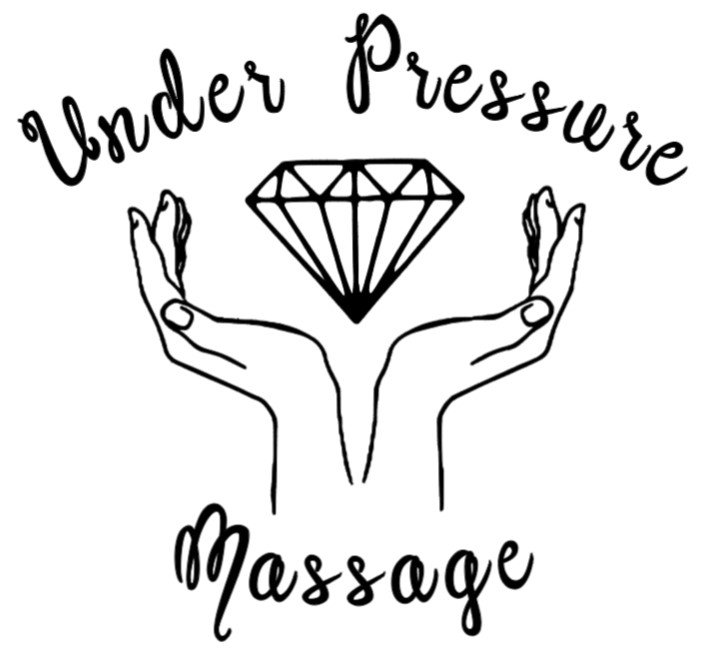 UNDER PRESSURE MASSAGE LOGO